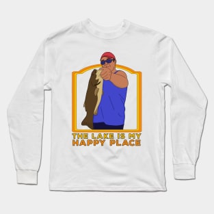 The Lake Is My Happy Place Long Sleeve T-Shirt